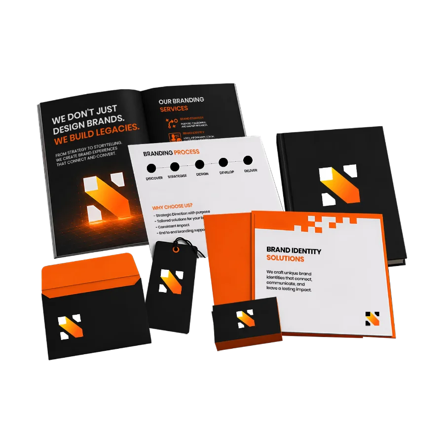 Brand identity mockups